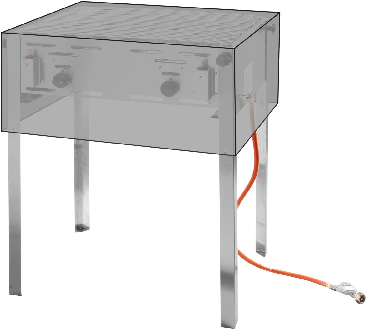 Housse de protection en toile Grill Master Maxi Barbecue à gaz Roast Master Maxi Hendi 154878